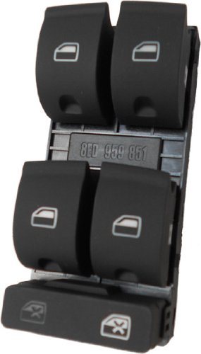 SWITCHDOCTOR Window Master Switch for 2002-2008 Audi A4