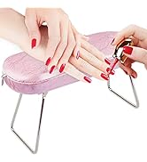 Nail Arm Rest, EBANKU Soft Leather Manicure Hand Pillow Waterproof Durable Table Desk Nail Rest C...