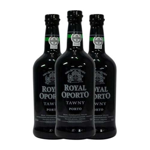 Royal Oporto Tawny Porto 75 cl Vino generoso (Caja de 3 Botellas de 75 cl)