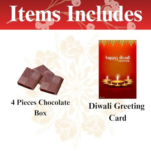 Image of Diwali Chocolate (4 Piece, Non-Personalised Combo)