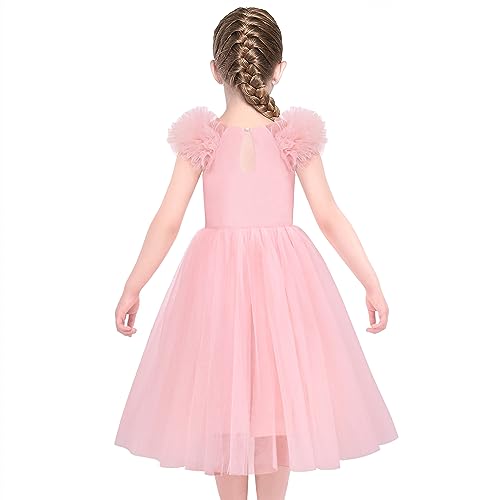 Sunny Fashion Girls Dress Glitter Sequin Wedding Bridesmaid Pageant Size 4-144