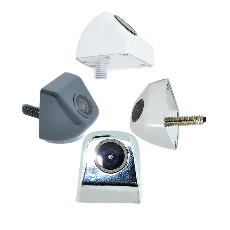 Caméra de recul CCD étanche blanche pour vision avant de voiture