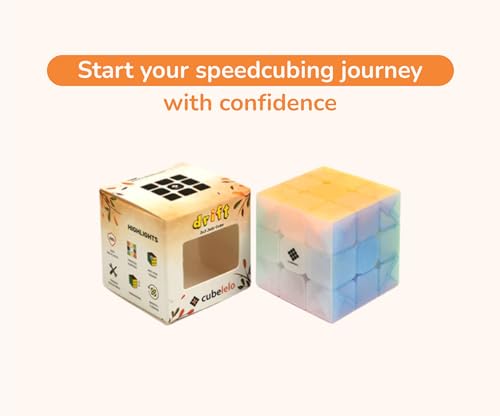 Image of Cubelelo Drift 3x3 Jelly Edition Speedcube Magic Cube Puzzle