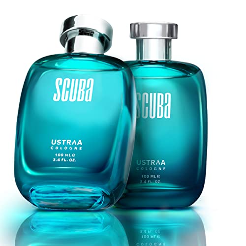 Ustraa Scuba Cologne - 100 ml x 2 - Set of 2 Perfumes | with lively, spicy and deep aquatic notes | Ideal for day occasions | Long-lasting... - Image 7