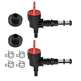 HIPA Pack of 2 Fuel Shut Off Valve + Grommet for Generac Portable Generator 4000XL 6500XL 7500EXL 7000EXL 4000GCX 5500GCX 6500GCX 10000EXL 4000GCXE 5500GCXE 6500GCXE