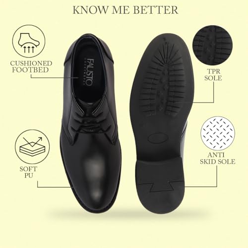 Image of FAUSTO Men's Lace Up Boots