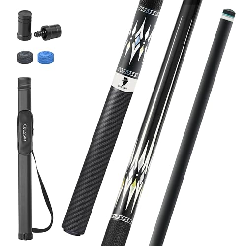 Taco de Billar Profesional Carbono 58in con Extensión y Estuche miniatura 1