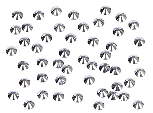 Image of 2880PCS Art Nail Rhinestones non Hotfix Glue Fix Round Crystals Glass Flatback for DIY Jewelry Making with one Picking Pen (ss3 2880pcs, Labrdor)