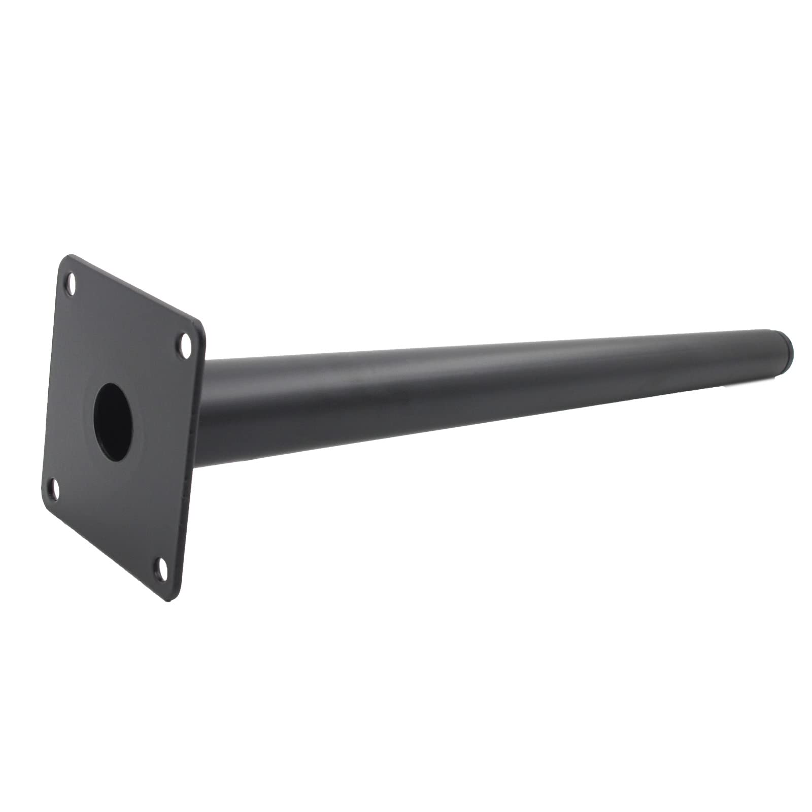 Confezione da 4 gambe per mobili, rotonde, affusolate, in metallo resistente, per divano, armadio, bar, letto, tavolo, sedia, divano, ottomana, cassettiera, scrivania, progetti fai da te per