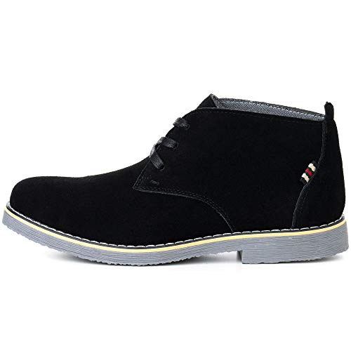 Alpine Swiss Beck Mens Genuine Suede Chukka Boots2