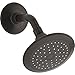 KOHLER K-45123-2BZ Alteo 2.5 GPM Single-Function Wall-Mount Showerhead with Katalyst Spray, Oil-Rubbed Bronze