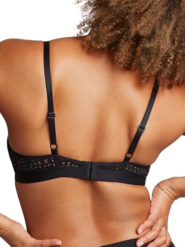 NEGATIVE Underwear – Eyelet Lace Cutout Bra – Wireless Bralette for Women – Our Most Minimal Cut3
