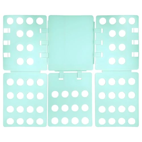 Planche de pliage multifonctionnelle pour vêtements, organisateur de t-shirts, Chemises, Pantalons et Linge, Aide au Pliage Compacte et Peu Encombrante,...