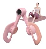 Allenatore per muscoli del pavimento pelvico – Esercizio per cosce, interno coscia, rotazione a 360°, con imbottitura in EVA e contatore integrato, per allenamento a casa, per cosce, glutei, braccia e