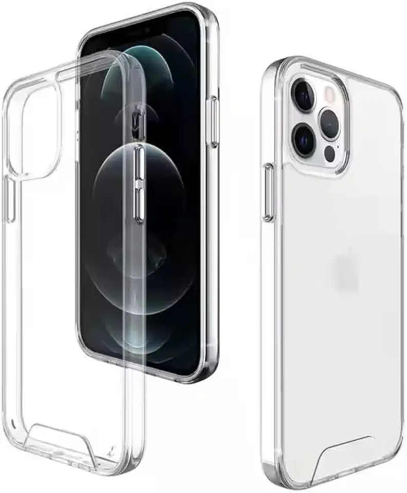 Capa Capinha Case iPhone 12 - Transparente, Protege Camera, Anti-Amarelamento
