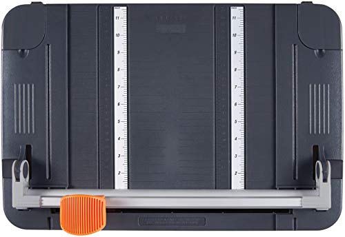 image for Fiskars 12 Inch Original Craft Rotary Paper Trimmer (95807097J),Gray