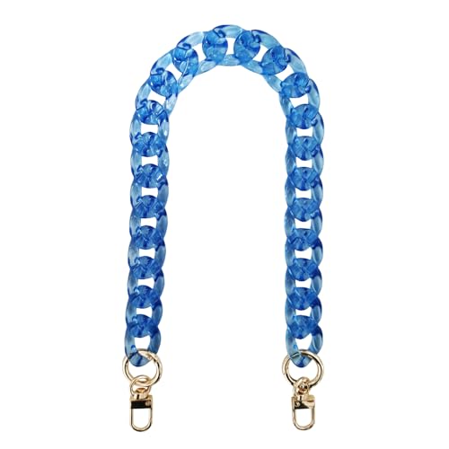 Hongvarey Purse Acrylic Chain Strap,Handbag Handles Chain, Bag DIY Accessories