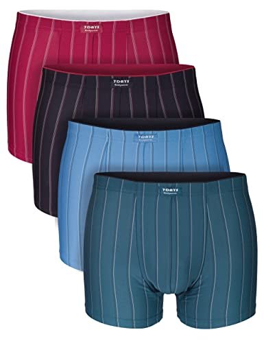 7 Days Herren Retro Short 4er oder 8er Pack aus Microfaser und Elasthan M