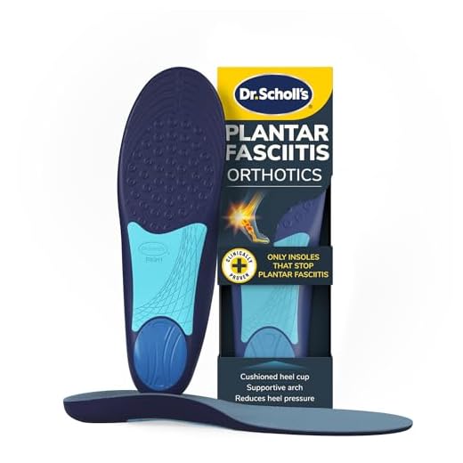 Dr. Scholl’s Plantar Fasciitis Pain Relief Orthotics for Men's Trim to Fit: 8-13