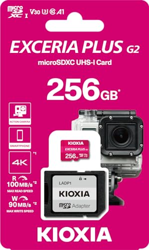 Amazon | MICRO SD KIOXIA 256GB EXCERIA PLUS G2 UHS-I C10 CON 