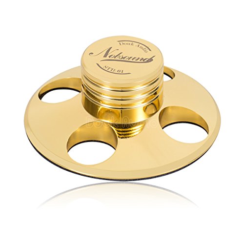 Nobsound Stb-01 Lp Vinyl Turntables Metal Disc Stabilizer Record Weight Hifi (Gold) #TOP7