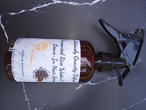 Tratamiento capilar con agua fermentada de arroz y clavos 12 Fl Oz miniatura 5