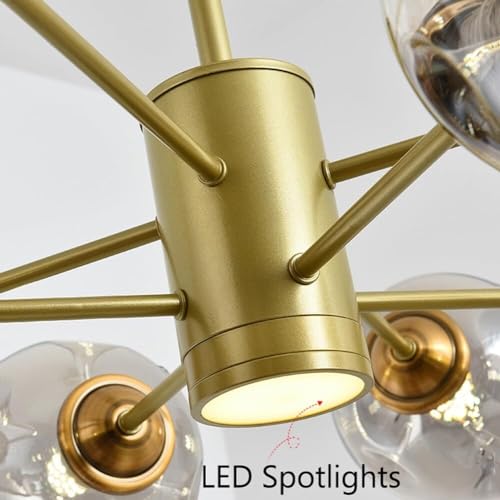 Plafonnier Spoutnik pour illuminer une pièce sombre avec un style moderne - 4