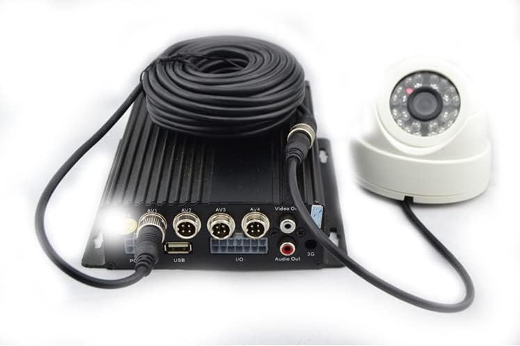 Miniatura 6 de Cable de extensión de video de aviación de automóvil de 50 pies con 4 pines para camión, remolque, autocaravana, autocaravana, vehículo, retrovisor,