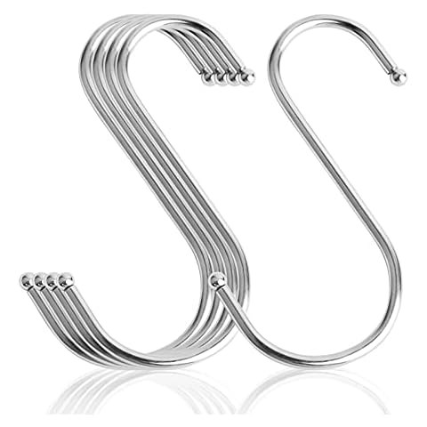 PHINGEER Heavy Duty S Hooks, 12cm Cover