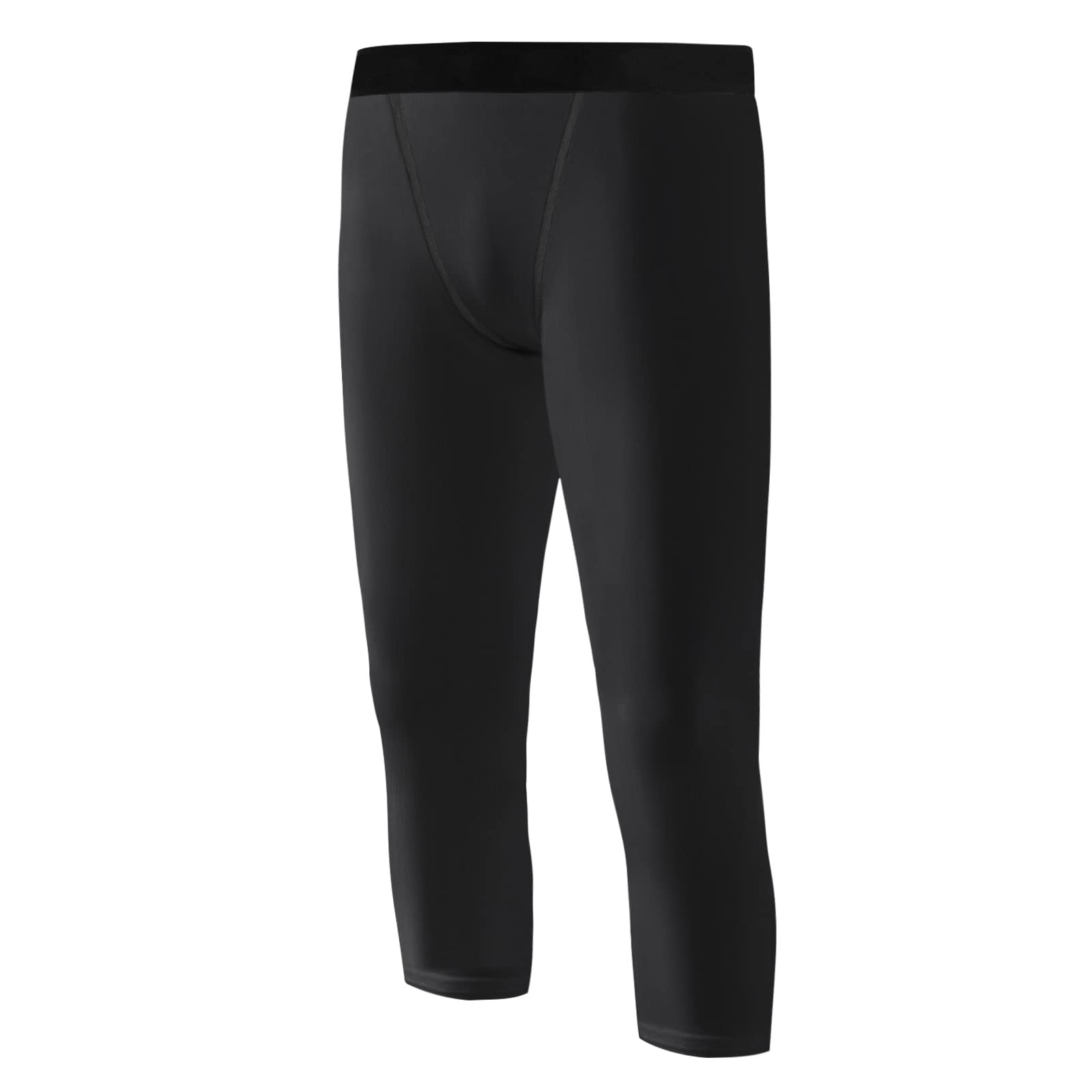 3/4 Garçons Jeunes Compression Leggings Collants Base Layer Sports Course Capris Enfants Pantalons pour entraînement Basketball
