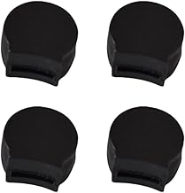 Clarinet Finger Rest, Clarinet Accessories, 4 Pieces Comfortable Rubber Thumb Rest Pad for Clarinet, Protective Pads, Rubber Clarinet Finger Rest, Black