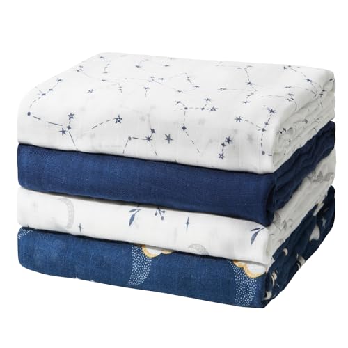Momcozy Muslin Swaddle Blanket 47"x47"