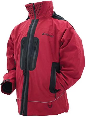 FROGG TOGGS mens Rain Pilot Pro Waterpoof Extreme Weather Jacket, Red, X-Large US
