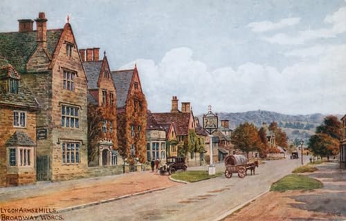 Le Lygon Arms Worcestershire poster Alfred Robert Quinton pour habiller un grand mur vide