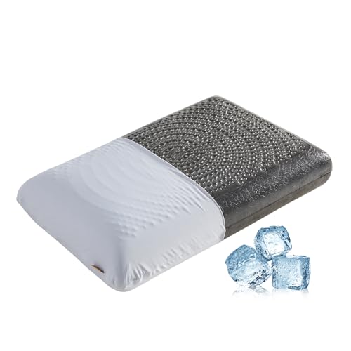 Almohada espuma viscoelástica con gel 60x40x11 cm