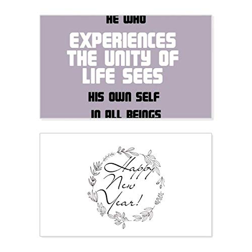 Tarjeta de Buda "See Yourself in Beings" que inspira calma y mindfulness