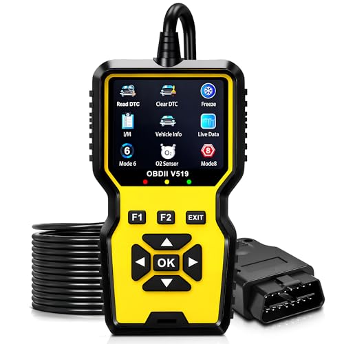 Herramienta de diagnóstico de escáner V519 OBD2 para coche con lector de código del motor e I/M