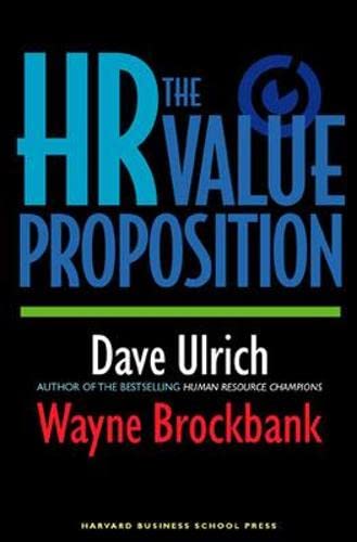 Harvard Business Review Press HR Value Proposition