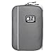 BAGSMART Electronic Organizer Travel Universal Cable Organizer Electronics Accessories Cases for Cable, Charger, Phone, USB, SD Card, Grey
