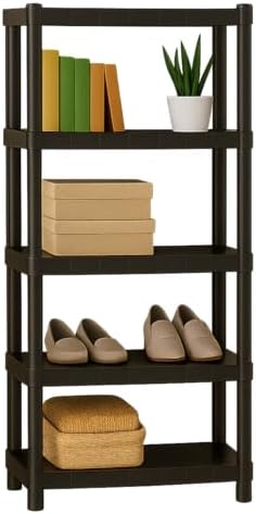 Estante 5 Prateleiras: Sapateira Organizadora, Prateleira para Li...
