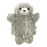 アイルランド製　ハンドメイド　HUGGABY PUPPET シロクマ　パペット Amazon.co.jp: PUPPET COLLECTION MARINE シロクマ ハンド