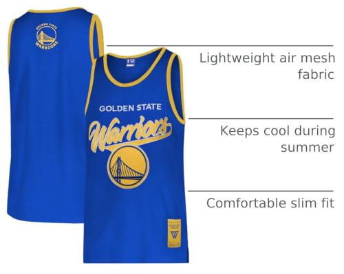 Image of Ultra Game Men's NBA Official Super Soft Jersey Tank Top Muscle T-Shirt