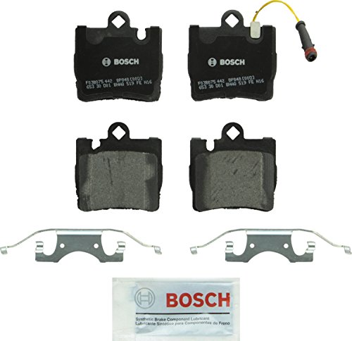 Bosch BP848 QuietCast Premium Semi-Metallic Disc Brake Pad Set For Select Mercedes-Benz CL500, CL55 AMG, CL600, S430, S500, S55 AMG, S600; Rear