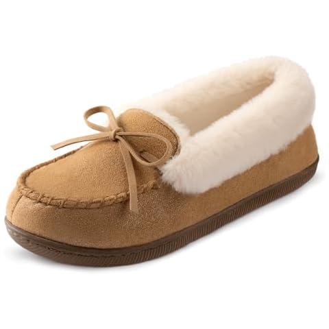 RockDove Caroline Glitter Moccasin Slipper Cover