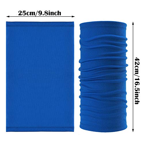 image for Norme 4 Pieces Summer Bandana Face Mask Thin Neck Gaiter Cooling Sunbl