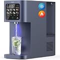 TOKIT Reverse Osmosis Water Filter Countertop T1 Ultra Cold & Hot Dual UV Water Dispenser 5? Cooling and Instant Heating RO Water Filtration System 8 Temp Choice, NSF/ANSI 58, No Installation for Home