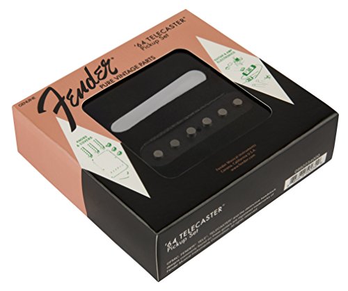 Fender 099-2234-000 Ensemble de micros Telecaster Pure Vintage ’64 - Les Beatles, Paul McCartney, John Lennon, RIngo Starr, George Harrison Fender 099-2234-000 Ensemble de micros Telecaster Pure Vintage '64 – Image 3