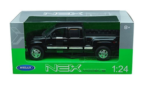 Welly Collectible Black '99 Chevrolet Silverado Pickup Truck