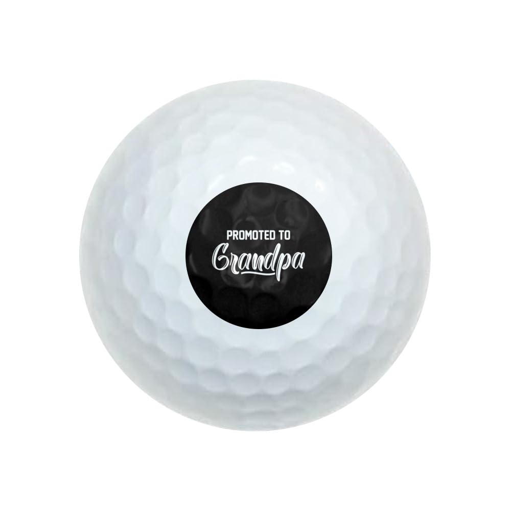 GRAPHICS & MORE Promoted to Grandpa Novelty Golf Balls 3 Pack