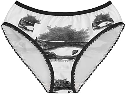 Beluga Whale Panties, Beluga Whale Underwear, Briefs, Cotton Briefs, Funny Underwear, Panties For Women